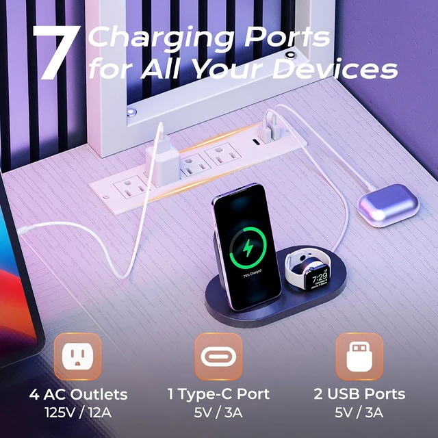 Alt view image 7 of 7 - L Shaped Gaming Desk with LED Lights & Power Outlets,Reversible Computer Desk with Storage Shelves & Bag, Large Corner Home Office Desk with Pegboard for Work from Home, White