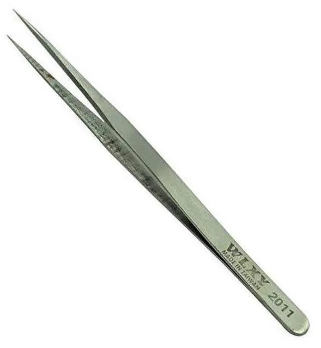 Main image of 1PCS Stainless Steel Industrial Anti-Static Tweezers Watchmaker Repair Tools Excellent 2011