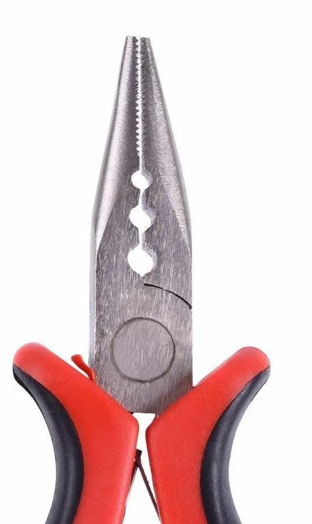 Alt view image 3 of 6 - 3 Holes Hair Extension Pliers With Teeth Micro Beads Tubes Open & Remove Tools Pliers for I-tip Hair Extensions