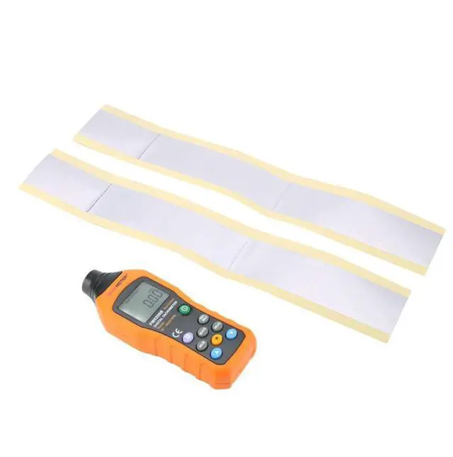 Alt view image 3 of 7 - PM6208B Digital Tachometer Digital Non-Contact Tachometer RPM Speed Meter Revolution Meter Speed Measuring Instrument