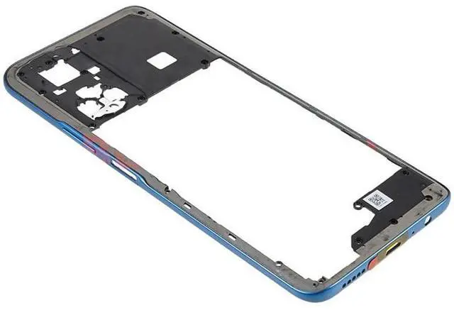 Main image of Middle Frame Faceplate for Honor X7 Front Frame Chassis Middle Housing Bezel - Blue