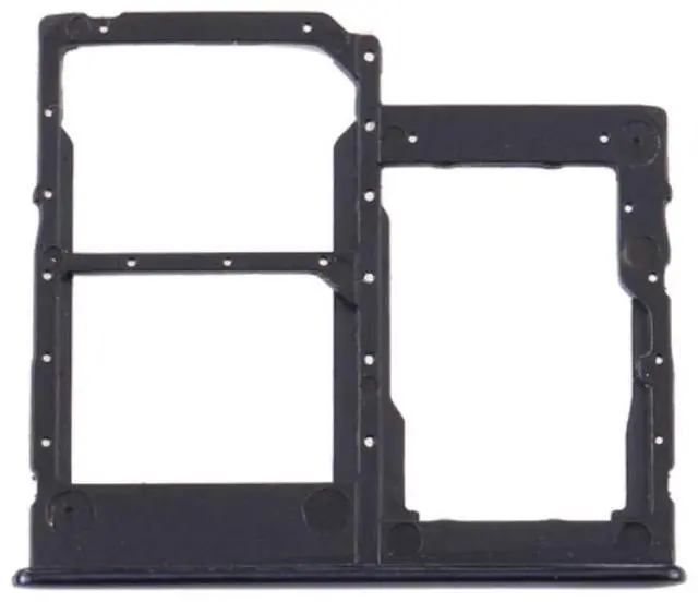 Main image of Dual SIM + Micro SD Card Tray Holder Slot Repair Part for Samsung Galaxy A41 A415 (Black)