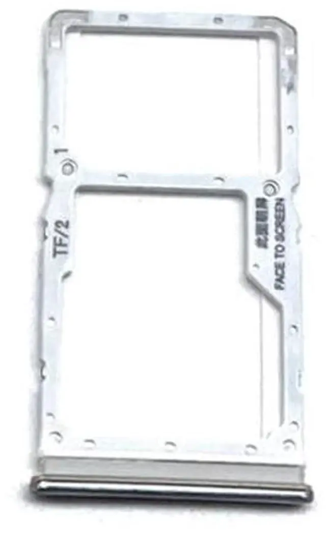 Main image of New for Xiaomi Redmi Note8 Pro SIM Card Tray Slot Holder Replacement Parts - White