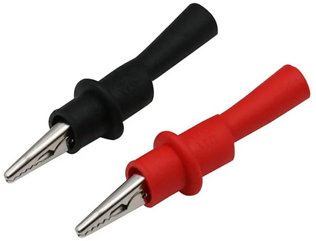 Main image of 1Pair Alligators-Crocodile Test-Clip Multimeter Tester Probe Clamp 10A/1000V Wire Tips Test-Clip Clamp For Multi-Meter Tester