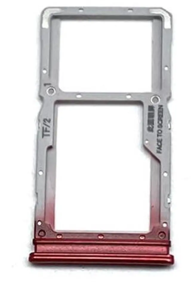 Main image of New for Xiaomi Redmi Note8 Pro SIM Card Tray Slot Holder Replacement Parts - Red