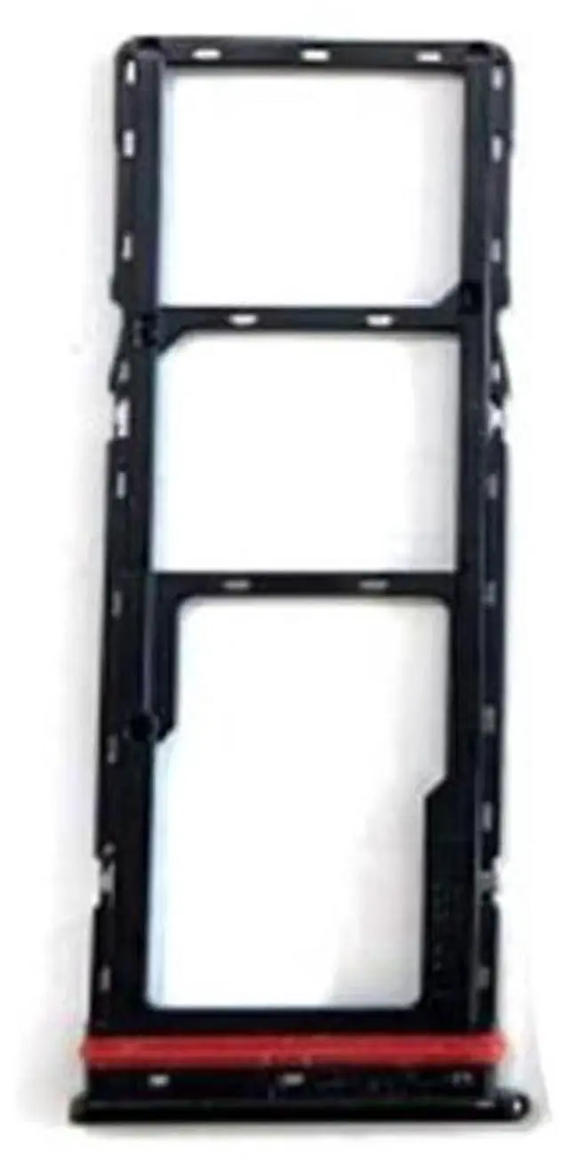 Main image of Sim Card Slot Tray for Infinix Hot 9 X655 Holder Sim Card Reader Socket Replacement Parts - Black