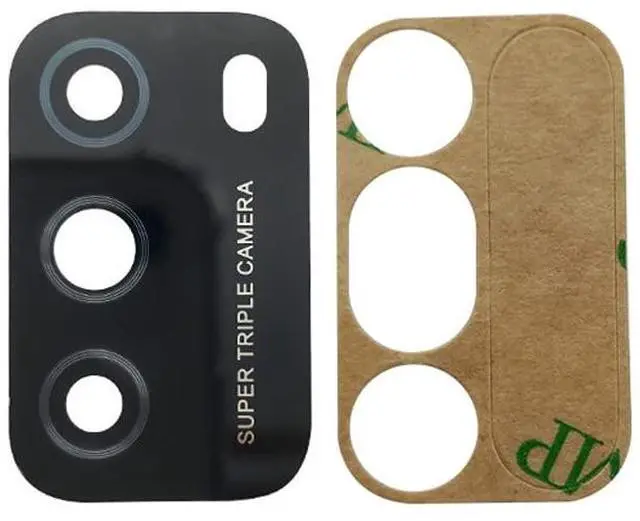Main image of Back Camera Glass Lens with Frame Main Rear Lens for Poco M3 for Xiaomi Pocophone M3