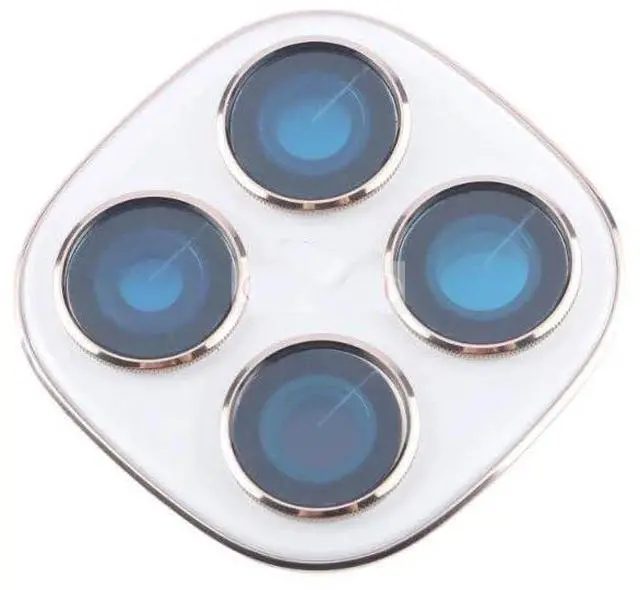 Main image of Back Camera Cover Wite Glass Lens for Xiaomi Redmi Note 14 Pro 5G Rear Camera Lens Cover - Gold