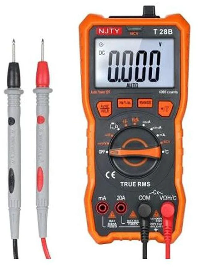 Main image of T28B Digital Multimeter 6000 Counts Auto Range Non Contact Multi Meter