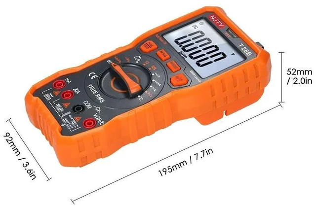 Alt view image 5 of 7 - T28B Digital Multimeter 6000 Counts Auto Range Non Contact Multi Meter