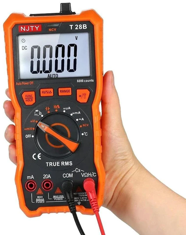 Alt view image 6 of 7 - T28B Digital Multimeter 6000 Counts Auto Range Non Contact Multi Meter