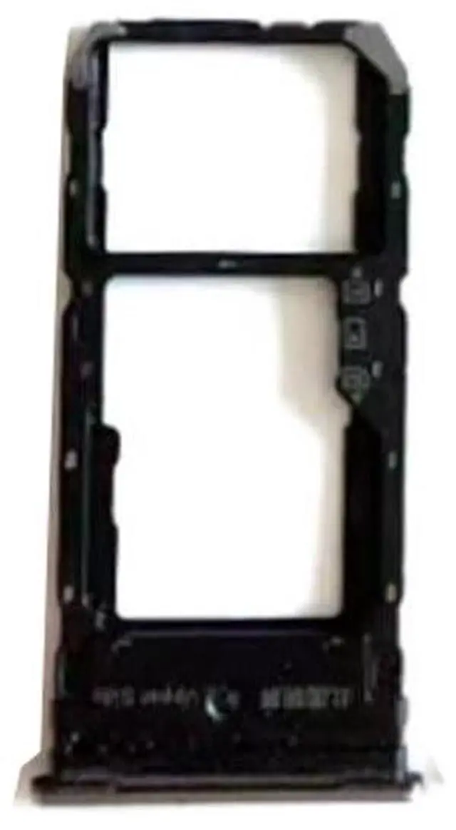 Main image of Sim Card Slot Tray Holder Sim Card Reader Socket for vivo Y72 5G - Black