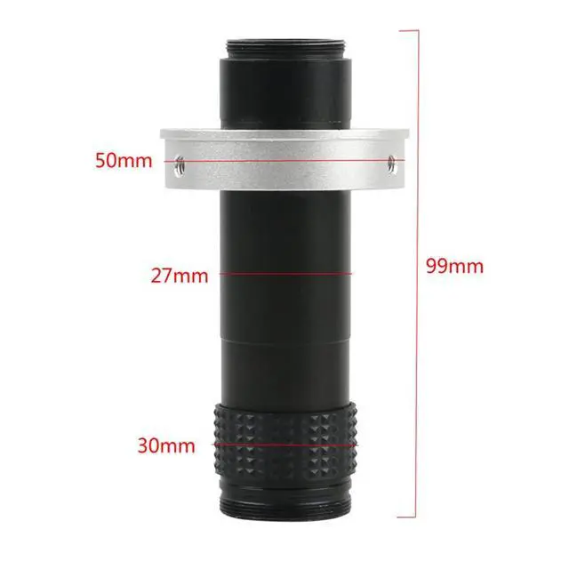Alt view image 7 of 7 - 38MP 2K 1080P 60FPS Industry Video HDMI USB Microscope Camera & 120X C-Mount Lens With 56-LED Adjustable Ring Light