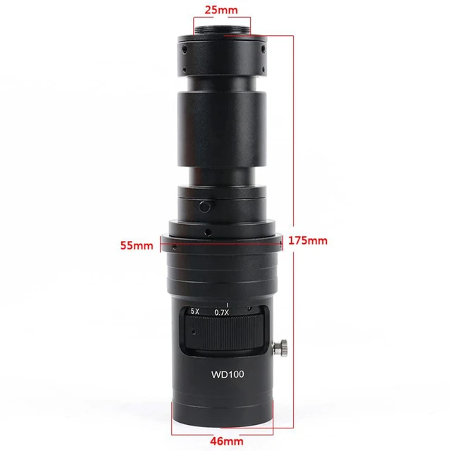 Alt view image 3 of 4 - 48MP 1080P 60FPS HDMI USB Industrial Electronic Digital Microscope Camera for Phone Repair & 500X C-Mount Lens