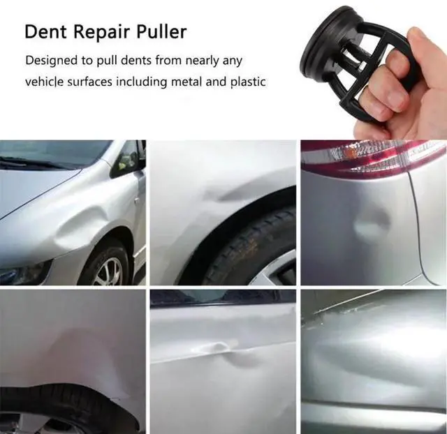 Alt view image 3 of 3 - Mini Car Dent Repair Pull Suction Cup Bodywork Panel Remover Sucker Tool for Car Glass Metal - Dark Green