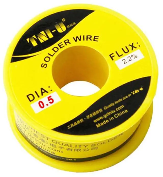 Main image of TU-405-400G High Purity Soldering Wire 400g/Roll Mixed Tin Rosin Core Dia 0.5mm Solder Welding Wire For Electrical Soldering