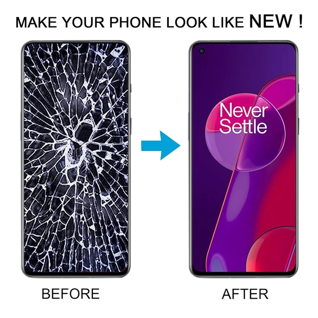 Alt view image 6 of 7 - for OnePlus 9RT 5G MT2110 AMOLED LCD Screen Digitizer Full Assembly with Frame Spare Part