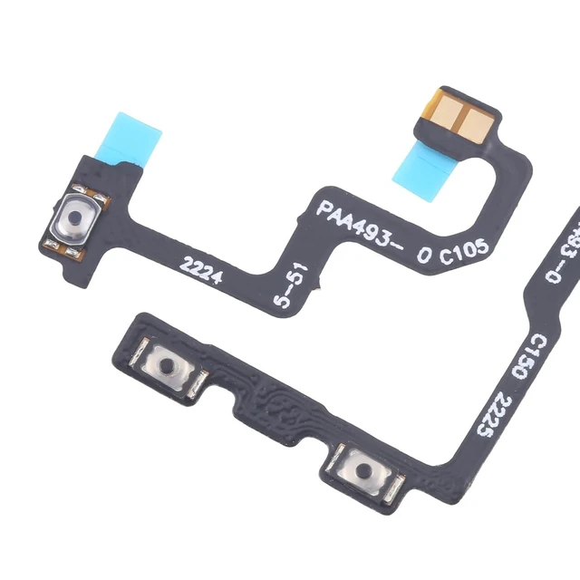 Alt view image 4 of 7 - OEM Power Button & Volume Button Flex Cable for OnePlus 10T Parts