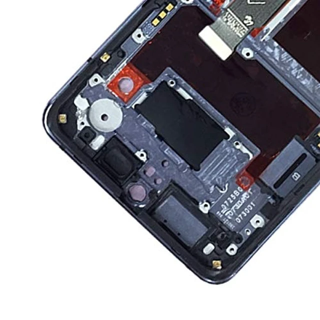 Alt view image 4 of 6 - for OnePlus 7T HD1901 HD1903 HD1900 HD1905 Digitizer Full Assembly with Frame OEM LCD Screen (Baby Blue) (Baby Blue) Spare Part