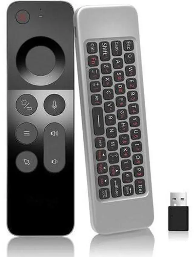 Main image of Air Mouse 4-in-1 W3 Voice Remote Control 2.4g Wireless Remote for Nvidia Shield/Android TV Box/PC/Projector/HTPC/All-in-One Computer