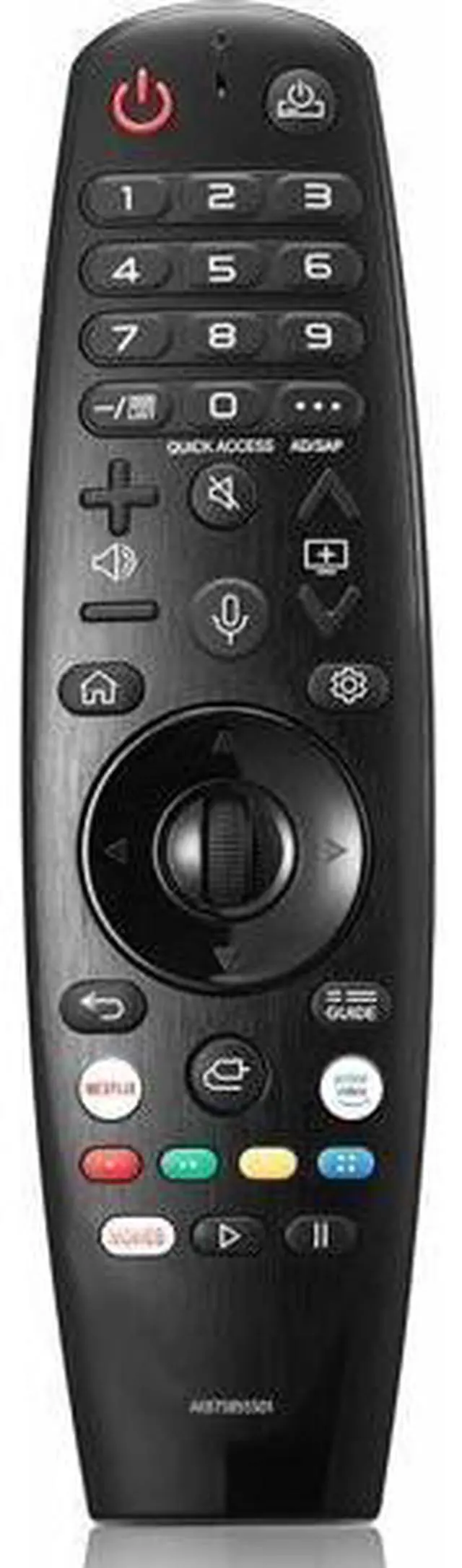 Main image of Replacement Voice Magic Remote AKB75855501 for LG UHD OLED QNED NanoCell Webos Smart TV Remote Universal LG-TV-Remote AN-MR20GA MR19BA MR18BA MR650A with Pointer Function Google/Alexa