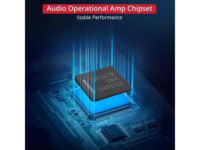 Alt view image 6 of 6 - 3.5mm Headphone Amplifier with Bass Boost Portable HiFi Headphone Amplifier, 16-150 Ohm, Aluminum Brushed Finish for Mac, Mobile Phone, iPad, MP3, MP4 Computer