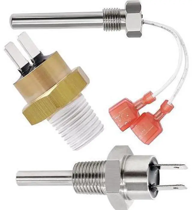 Main image of 42002-0024S Flue Gas Sensor, 42001-0063S Upper Limit Switch, and 42001-0053S Heater Thermistor for Spa Heart-Shaped Unit (Pentair Replacement)