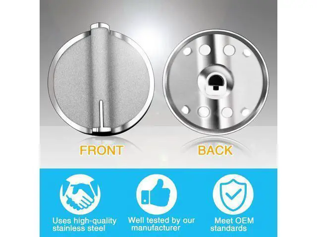 Alt view image 3 of 7 - Upgrade to W10766544 gas burner head; replace Whirlpool WFG540H0ES0 burner; replace W10430807, W10676228, 4248219, AP5958476, PS10067059, and EAP10067059