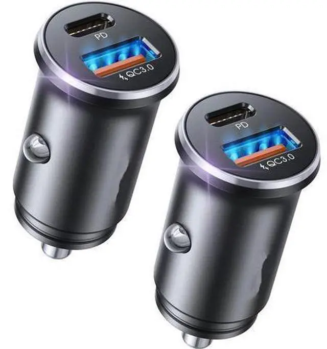 Main image of 54W Car mobile phone charger USBC, cigarette adapter, iPhone auto accessories, USB-C car charger adapter USB-C Type C 12v, suitable for iPhone 17 Pro Max 16 15 14 13 12 Samsung Google iPad Andorid