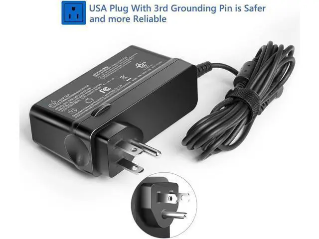 Alt view image 5 of 7 - AC Adapter for LG LED LCD 19 22 23 24 27 29 32" 34 " Ultra-Wide IPS Curved LED 4K Ultra HD Display ADS-25FSG-19 34UM69G-B 34UC79G 34UC99-W LG 32UD99 22LN4510 24M47VQ ADS-40FSG;LG PH450UG Project