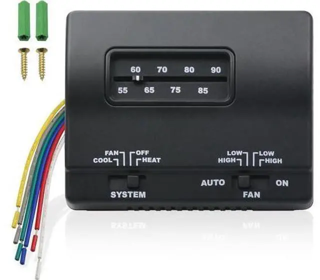 Main image of 7330F3852 Coleman Mach RV Thermostat (Heating and Cooling) 7330F3852 HVAC Parts Single-Stage Heating/Cooling Control
