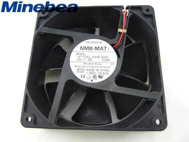 Alt view image 3 of 3 - for Original 120x38mm NMB 4715KL-04W-B40 12V 0.90A 2 Wires Axial Fan For 20KVA UPS