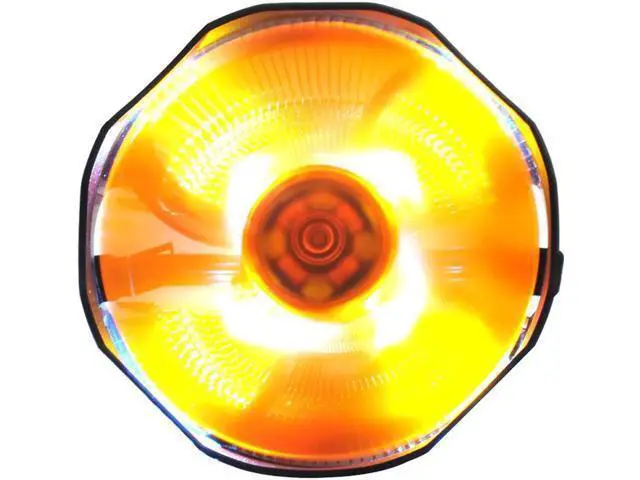 Alt view image 6 of 6 - E121M CPU Cooler 120mm Orange LED 4pin PWM Cooling Fan silent Fan For AMD AM3 Intel 775 1155 1156 Computer Radiator