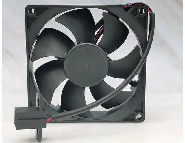 Alt view image 3 of 3 - for 3610KL-05W-B49 24V 0.16A 3.84W 2850RPM 47.6CFM 37.5DBA 92X92X25MM 3-Wire Cooling Fan
