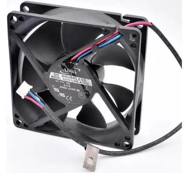 Main image of AD0912MB-A76GL 92mm fan 92x92x25mm DC12V 0.17A 3 wires for the cooling fan of the projector