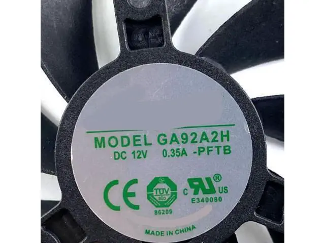 Alt view image 3 of 6 - Graphics Card Cooling Fans Suitable forLenovo forDELL GTX 1660 1660s 1660ti Series Desktop GA92S2U 88mm 12V 0.45A 4Pin Video Card Cooler Fans GPU Fan
