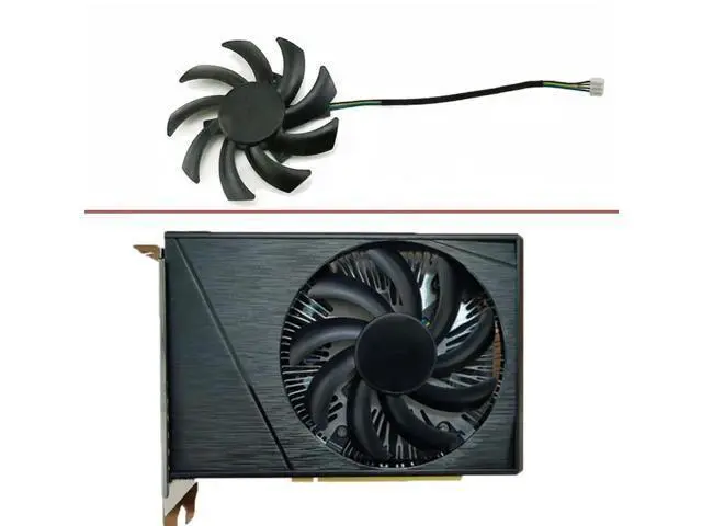 Alt view image 4 of 6 - Graphics Card Cooling Fans Suitable forLenovo forDELL GTX 1660 1660s 1660ti Series Desktop GA92S2U 88mm 12V 0.45A 4Pin Video Card Cooler Fans GPU Fan
