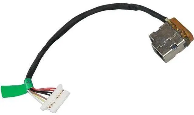 Main image of New AC DC Jack Power Plug In Charging Port Connector Socket with Wire Cable Harness for HP Pavilion TPN-C125 799736-F57 813945-001 812681-001 799736-T57