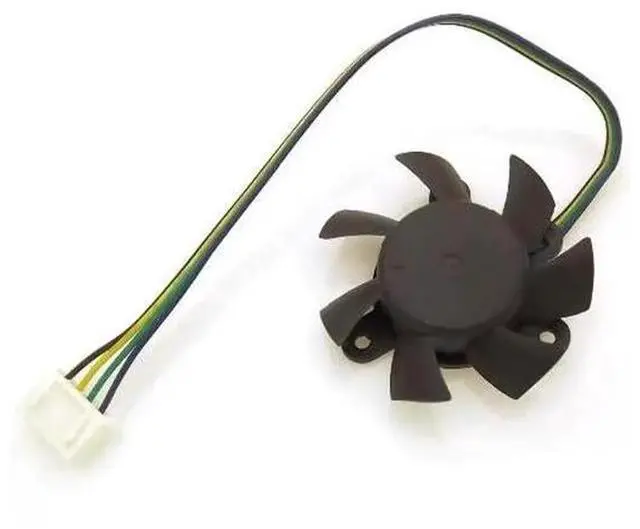 Alt view image 2 of 2 - PLA04710S12HH Cooling Fan 12V 0.18A 37mm Fan 25x25x25mm Graphics Card Cooling Fan 4Wire 4Pin