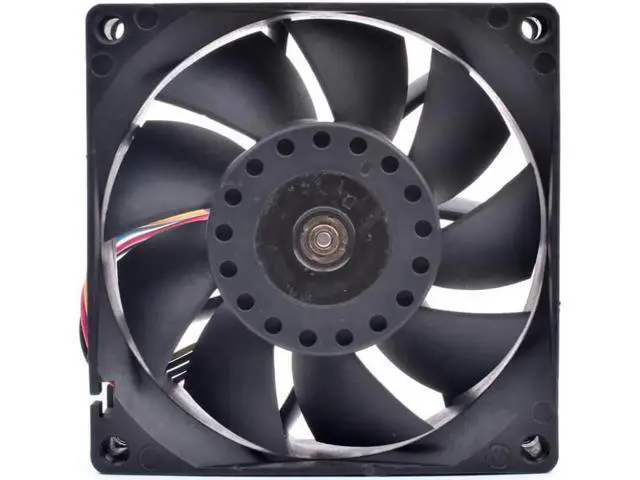 Alt view image 3 of 4 - FFB0812EH 8cm 8025 80x80x25mm 80mm fan 12V 0.80A 4 line server large air volume cooling fan