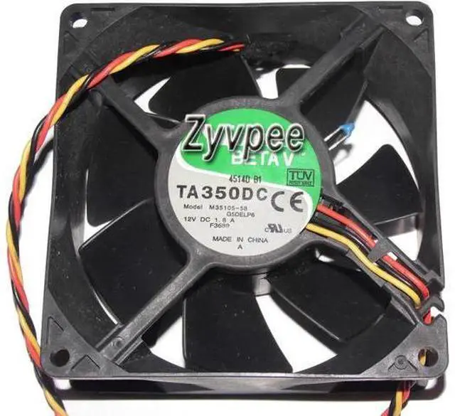 Main image of for NIDEC 9238 TA350DC M35105-58 G5DELP6 2W709 12V 1.8A 3 wires case fan,cpu fan,server cooling fan