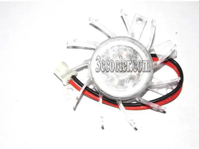 Alt view image 2 of 2 - for EVERFLOW T125010DL 12V 0.13A 2 Wires 2 Pins Connector For HD3650 Graphic card Fan,VGA Fan,Cooling Fan