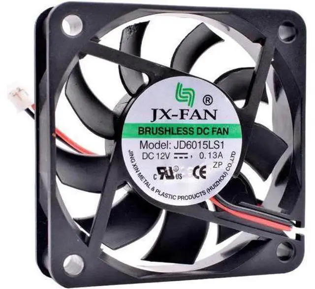 Main image of JX-FAN JD6015LS1 6cm 6015 60mm fan 60x60x15mm 12V 0.13A power charger cooling fan