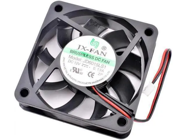 Alt view image 4 of 4 - JX-FAN JD6015LS1 6cm 6015 60mm fan 60x60x15mm 12V 0.13A power charger cooling fan