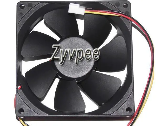 Alt view image 2 of 3 - for SUNON 9225 KD1209PTS2 DC 12V 2.5W 3 Wires 3 Pins Sleeve bearing 9CM Case Fan CPU Fan axial fan