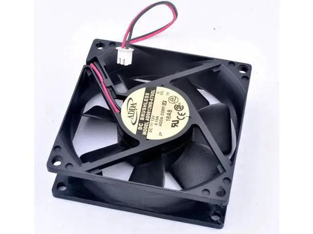 Alt view image 3 of 4 - AD0812MB-A70GL 8cm 80mm fan 80x80x25mm DC12V 0.15A 2pin 2 balls Cooling fan for chassis power supply