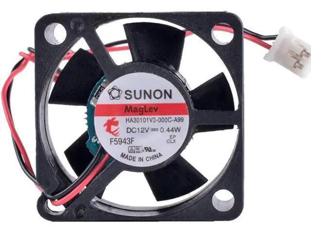 Alt view image 2 of 4 - HA30101V3-000C-A99 3cm 30mm fan 3010 30x30x10mm 12V 0.44W Magnetic suspension miniature cooling fan