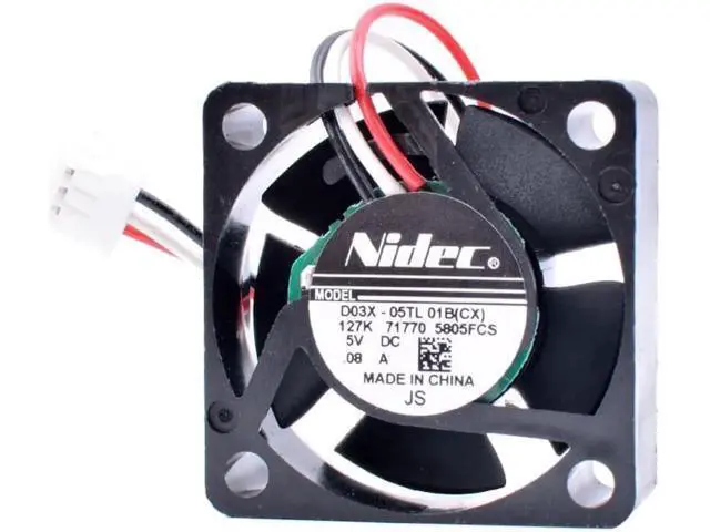 Alt view image 4 of 4 - D03X-05TL 01B 3cm 3010 5V 0.08A Router Network Box Cooling Fan Small cooling fan