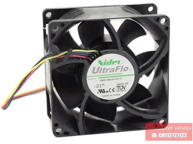 Alt view image 5 of 5 - new Nidec 44x1819 X3610 server cooling fan cooling fan V80E12BGA7-07