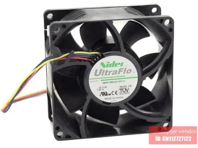 Alt view image 4 of 5 - new Nidec 44x1819 X3610 server cooling fan cooling fan V80E12BGA7-07